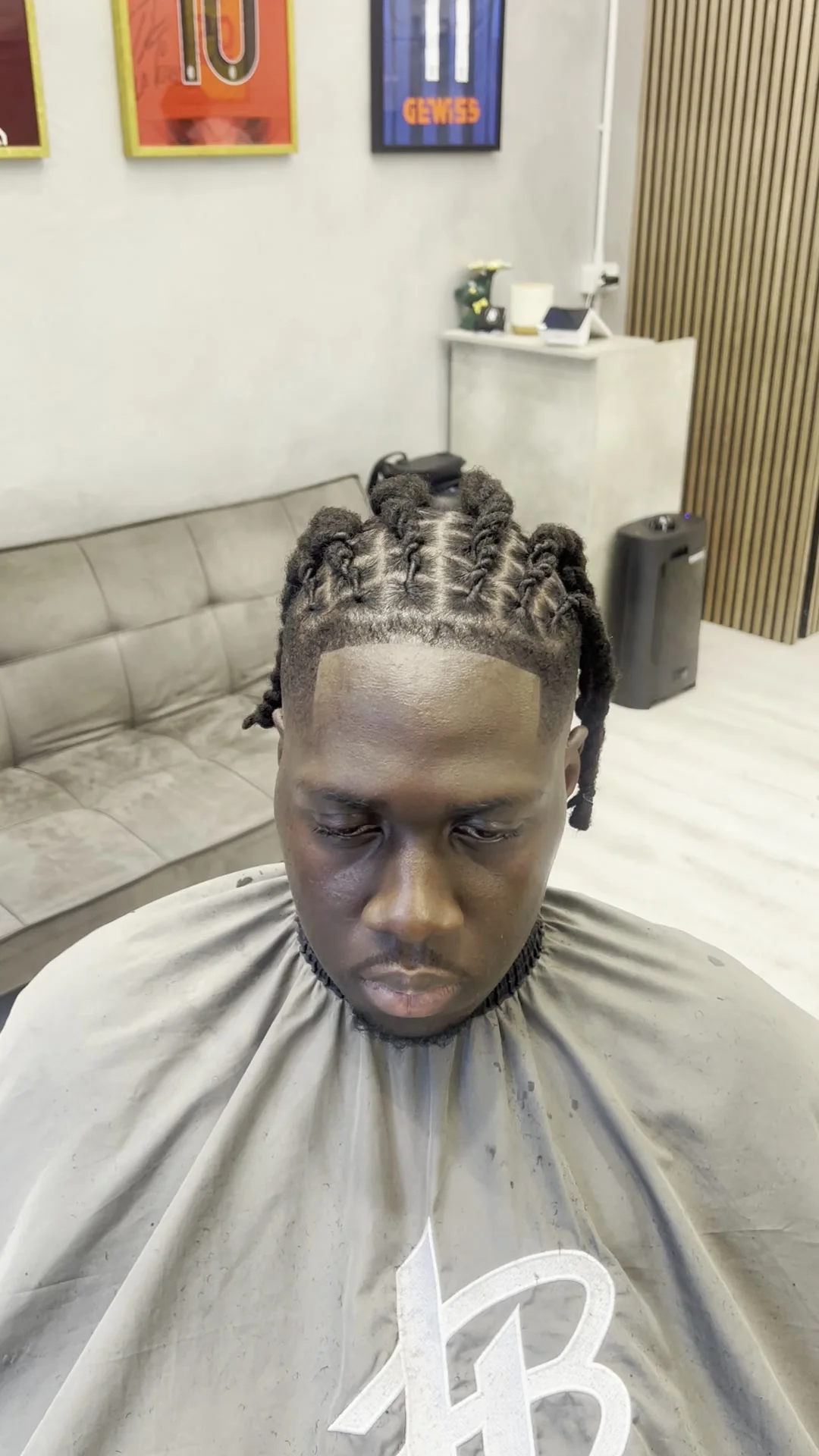 Locs seen from above, even sections