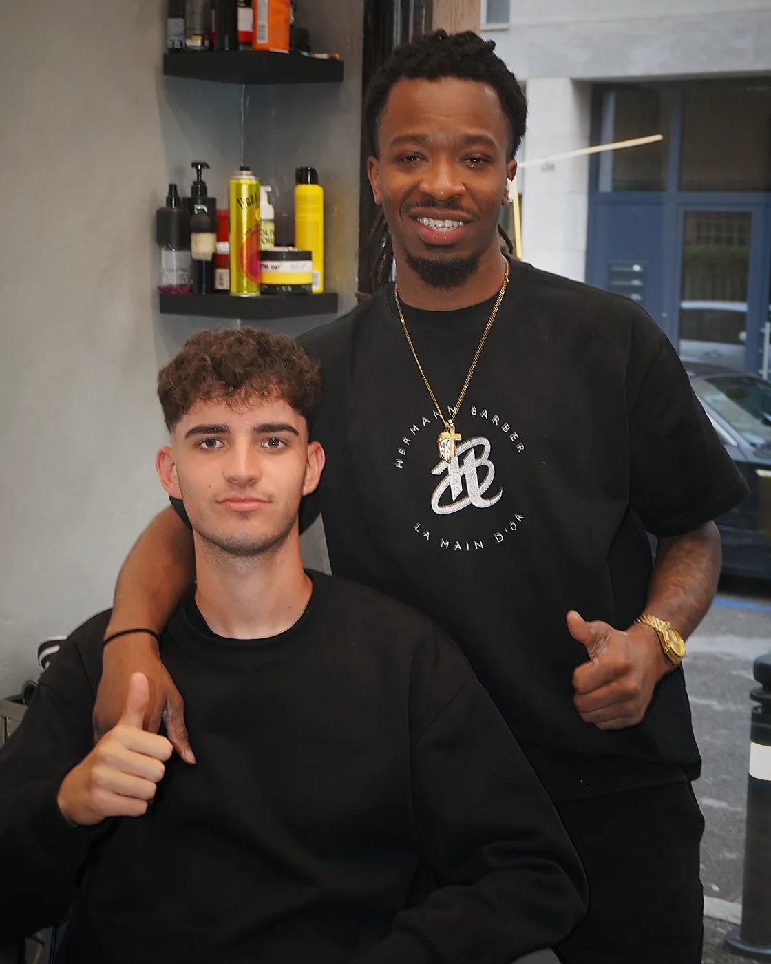 Trabajo realizado en Hermann Barbershop
