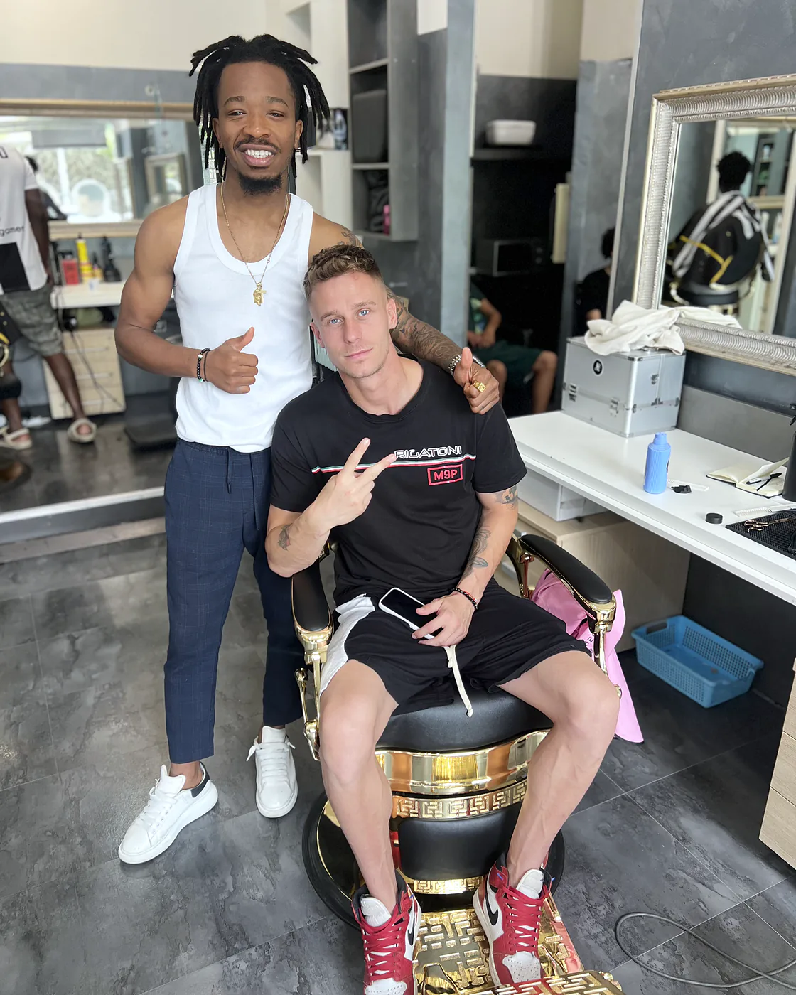 Trabajo realizado en Hermann Barbershop