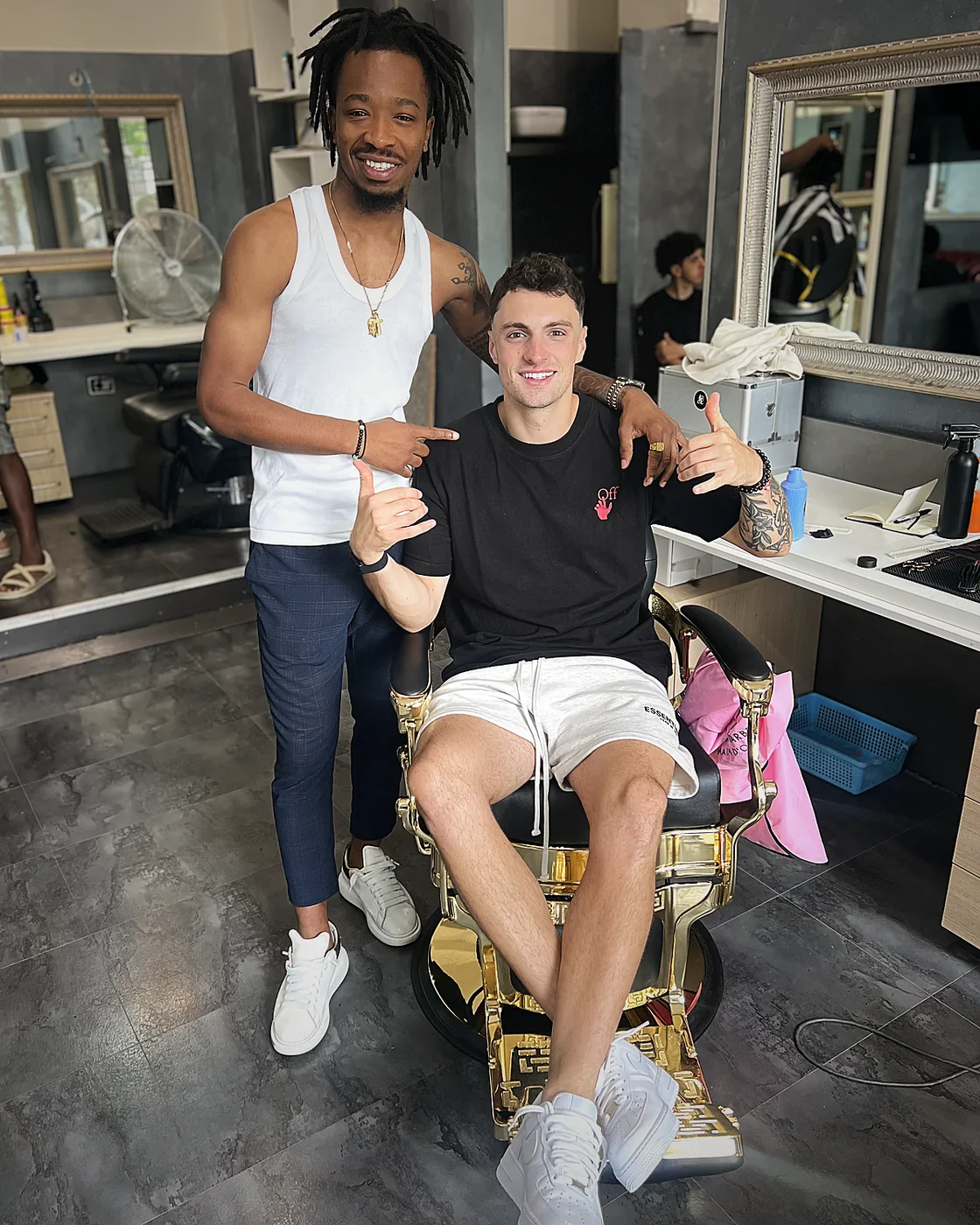 Trabajo realizado en Hermann Barbershop